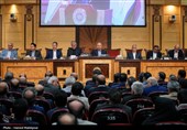 حضور محمدباقر قالیباف در اتاق بازرگانی ایران