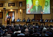 حضور محمدباقر قالیباف در اتاق بازرگانی ایران
