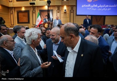 حضور محمدباقر قالیباف در اتاق بازرگانی ایران