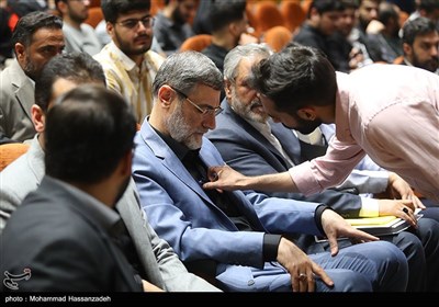 حضور سید امیرحسین قاضی‌زاده هاشمی در دانشگاه تهران