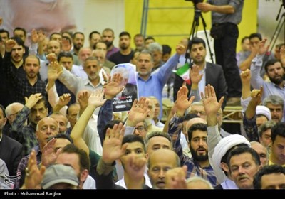 عکس| اجتماع حامیان سعید جلیلی در رشت