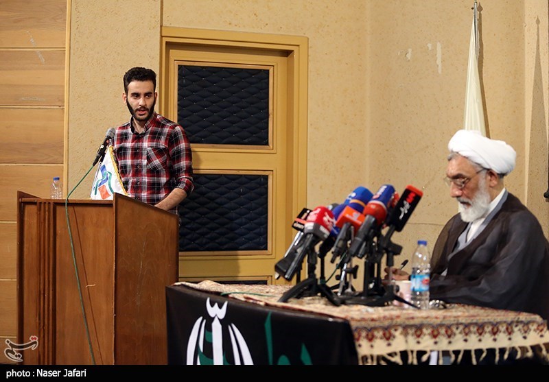 سخنرانی انتخاباتی مصطفی پورمحمدی در دانشگاه تهران- عکس خبری  ...