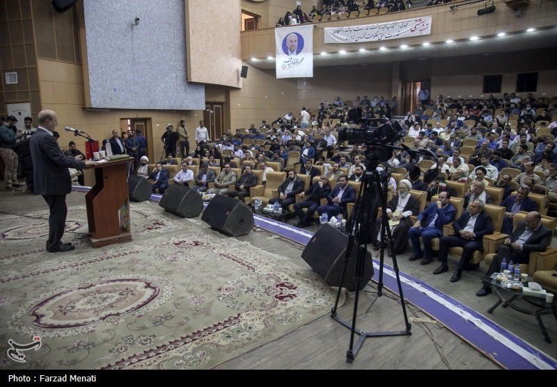 همایش حامیان محمدباقر قالیباف در کرمانشاه- عکس صفحه استان تسنیم