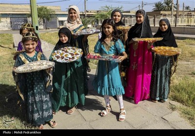 راهپیمایی عید غدیر در کوت عبدالله شهرستان کارون