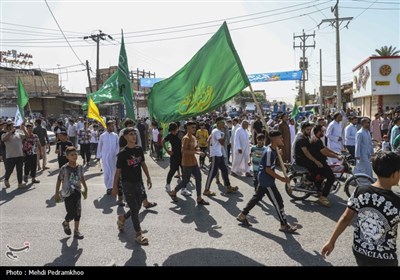 راهپیمایی عید غدیر در کوت عبدالله شهرستان کارون