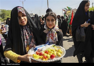 راهپیمایی عید غدیر در کوت عبدالله شهرستان کارون