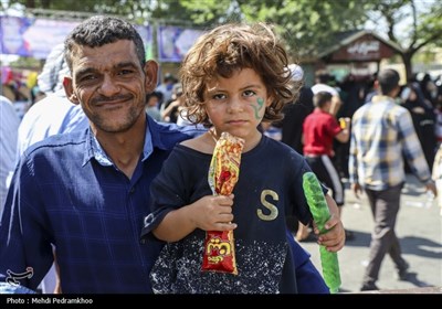 راهپیمایی عید غدیر در کوت عبدالله شهرستان کارون