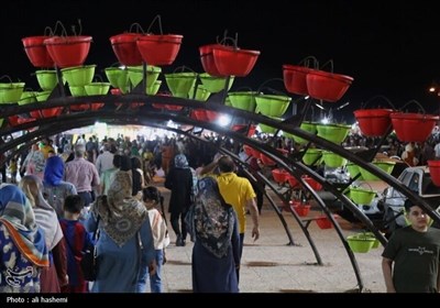 جشن کیلومتری عید غدیر خم در بوشهر