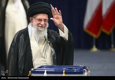 Ayatollah Khamenei Casts Vote in Iran Presidential Polls