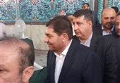 بازدید مخبر از روند انتخابات در مسجد لرزاده و حسینیه ارشاد