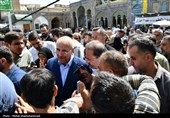 Qalibaf Attends Presidential Polls