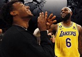 لیگ NBA| پادشاه و پسرش هم‌تیمی شدند