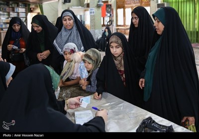 حماسه حضور مردم کرمانشاه در انتخابات