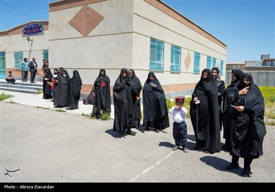 حضور حماسی روستائیان استان اردبیل در انتخابات