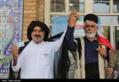 حضور دشمن‌شکن مردم خوزستان/ رزمندگان هم رأی دادند + عکس
