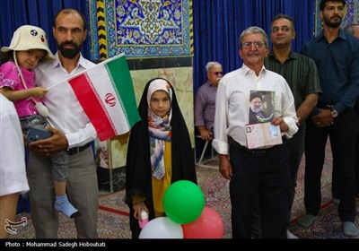 مشارکت خوب مردم یزد در شعبه مسجد حظیره
