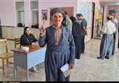 حضور مردم کردستان در ساعات پایانی انتخابات