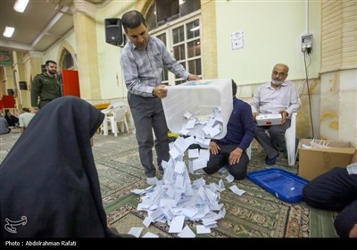  شمارش آرای انتخابات ریاست جمهوری در همدان 