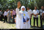 بازگشت حجاج بیت الله الحرام به فرودگاه همدان