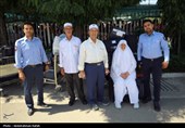 بازگشت حجاج بیت الله الحرام به فرودگاه همدان