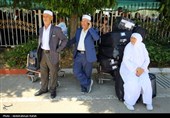 بازگشت حجاج بیت الله الحرام به فرودگاه همدان