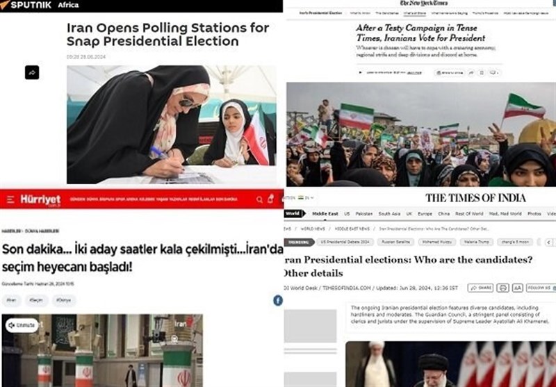 Широкое освещение президентских выборов в Иране в международных СМИ