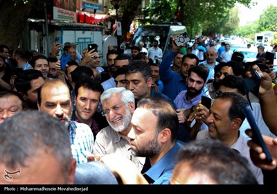 حضور سعید جلیلی در بازار تهران