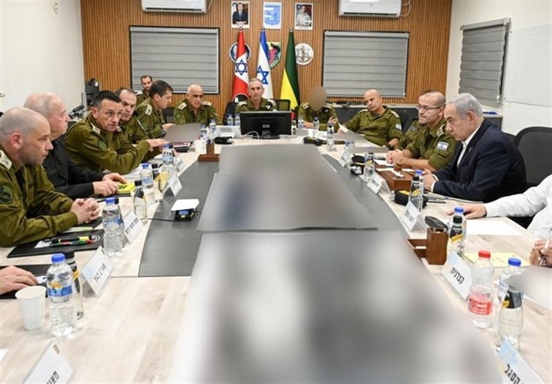نتانیاهو اوضاع نوار غزه را با فرماندهان نظامی بررسی کرد