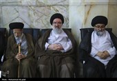 مراسم چهلم شهدای خدمت در حرم حضرت فاطمه معصومه(س)
