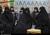 مراسم چهلم شهدای خدمت در حرم حضرت فاطمه معصومه(س)