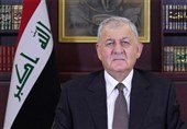 الرئیس العراقی یستنکر تصریحات نائب أمریکی بشأن القضاء العراقی