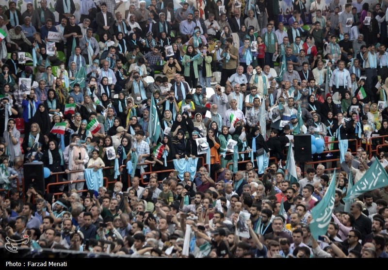 تجمع طرفداران مسعود پزشکیان در تهران