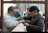 برپایی خیمه عزای محرم در امامزاده موسی مبرقع(ع)