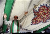 برپایی خیمه عزای محرم در امامزاده موسی مبرقع(ع)