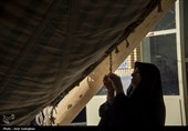 آیین سنتی برپایی خیمه های عزاداری محرم در شهر زرقان-فارس