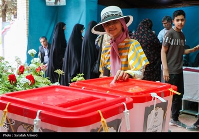 مرحله دوم انتخابات ریاست جمهوری - گلزار شهدای کرمان 