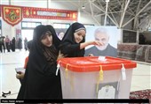 حضور پرشور مردم استان گلستان در پای صندوق‌های رای