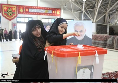 حضور پرشور مردم استان گلستان در پای صندوق‌های رای