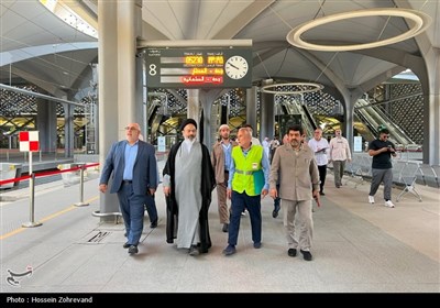 بازدید از ایستگاه قطار سریع السیر حرمین در مکه مکرمه
