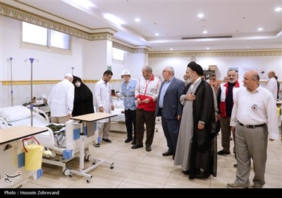 بازدید سرزده از بیمارستان مرکز پزشکی حج و زیارت در مکه مکرمه