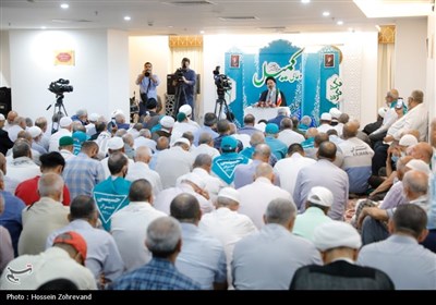 مراسم دعای کمیل حجاج ایرانی در مکه مکرمه