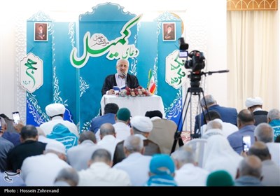 مراسم دعای کمیل حجاج ایرانی در مکه مکرمه