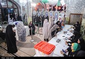 ساعات پایانی انتخابات ریاست جمهوری در امامزاده صالح (ع)