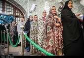 ساعات پایانی انتخابات ریاست جمهوری در امامزاده صالح (ع)