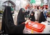 ساعات پایانی انتخابات ریاست جمهوری در امامزاده صالح (ع)