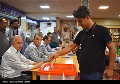 دور دوم انتخابات ریاست جمهوری در شهرستان اهر