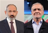 رئیس وزراء ارمینیا یهنئ بزشکیان على انتخابه رئیسا لجمهوریة ایران الاسلامیة