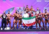 17 مدال برای ایران در روز نخست پرورش اندام قهرمانی آسیا