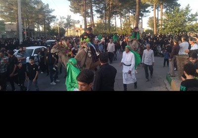 مراسم استقبال ازماه محرم در شهرستان فردوس به روایت تصویر