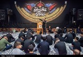 عزاداری شب سوم ماه محرم در کرمانشاه